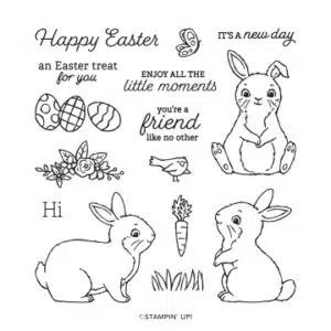 Picture of Stampin Up® stamp set Easter Bunny