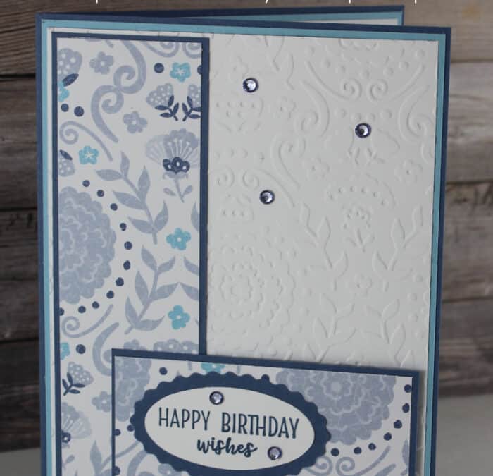Embossed Country Side Corners by Stampin Up®